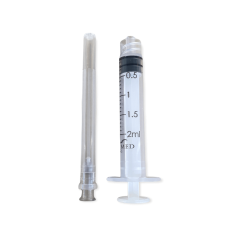 2 ml. dental enjektör LuerLock 27G 3P 0,40 x 40 mm. 100lük - 1