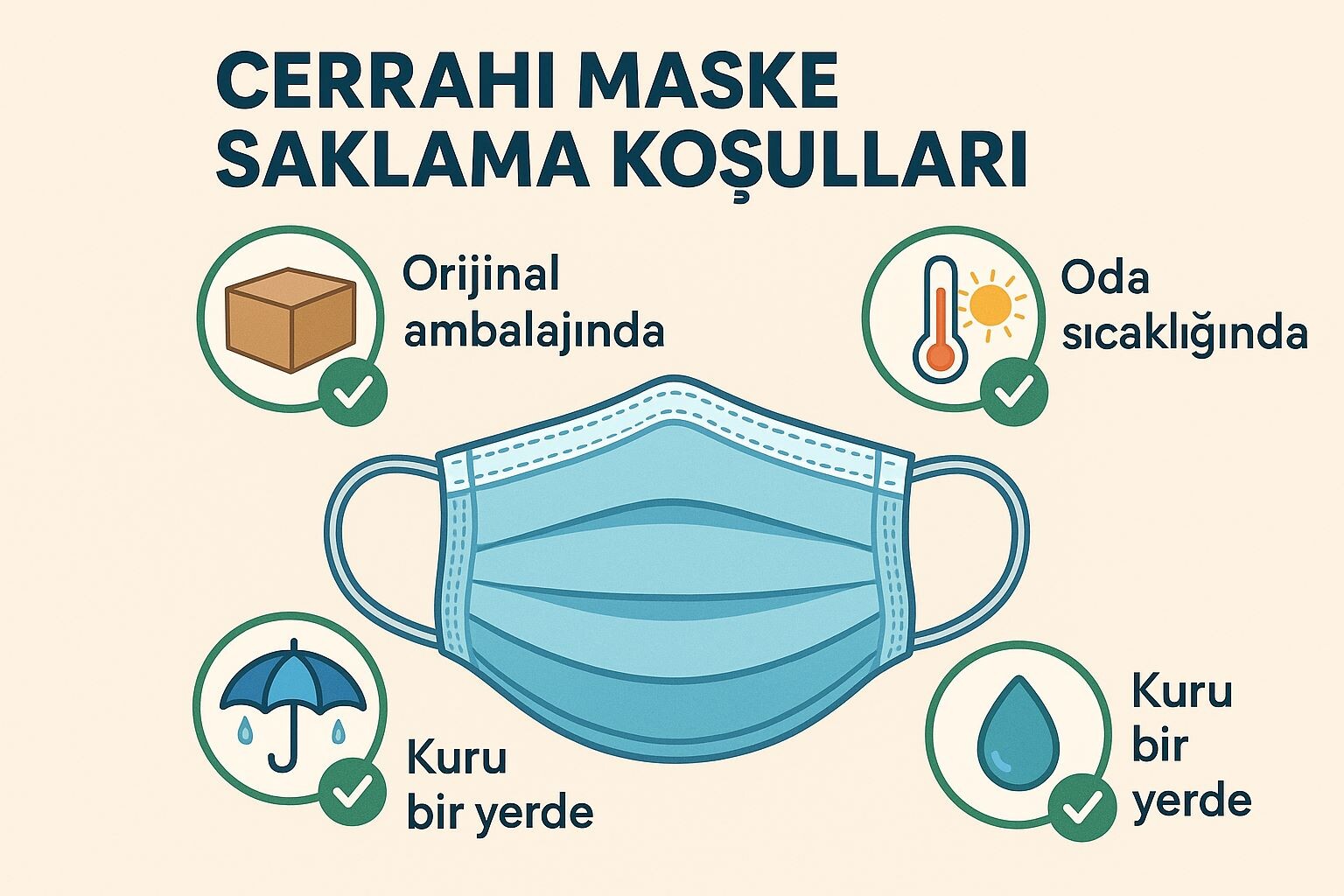 Cerrahi Maske Saklama Koşulları: Maskenizi Nasıl Temiz Tutarsınız?