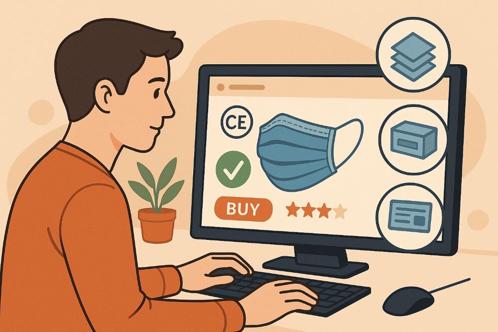 İnternetten Cerrahi Maske Alırken Dikkat! Sahte Ürün Tuzağına Düşmeyin