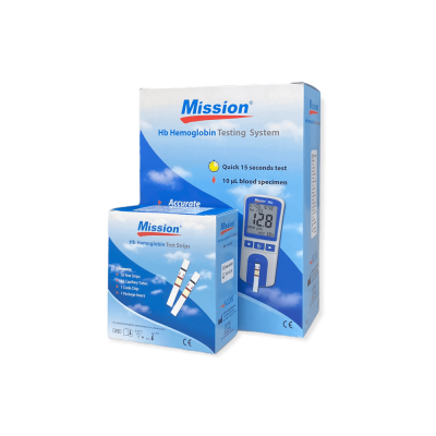 Acon Mission Hemoglobin Ölçüm Seti ( 1 Adet Cihaz + 1 Kutu Strip ) - 1