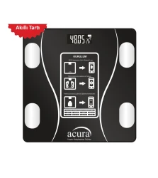 Dijital Tartı Yağ, Su, Kas ve Kilo Ölçer Akıllı Tartı - 1