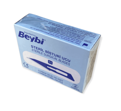 Beybi Bistüri Ucu Steril 100 lük - 1