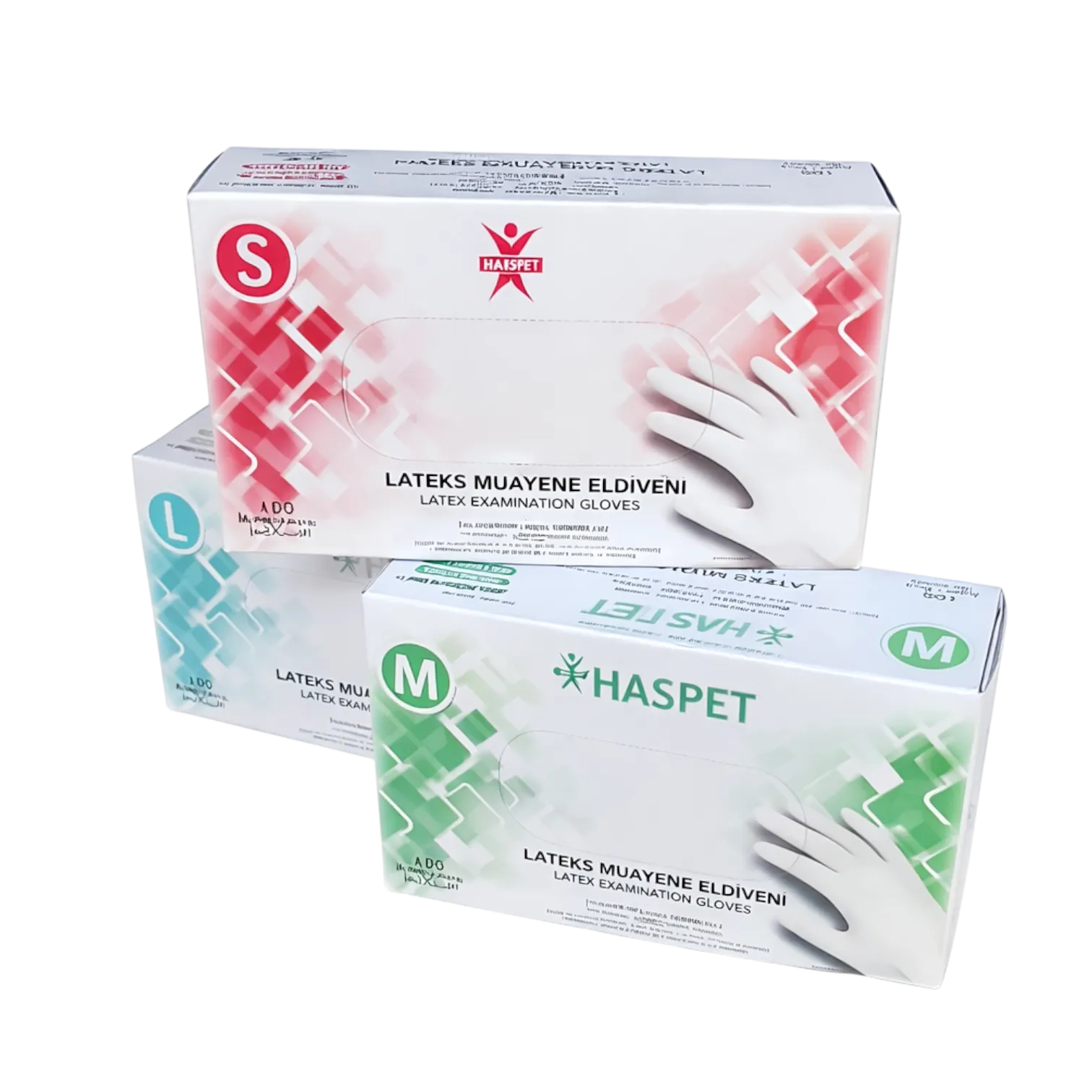 Haspet Lateks Pudrasız Eldiven