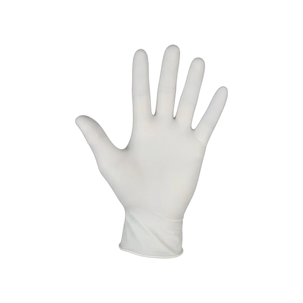 Lateks Pudrasız Muayene Eldiveni 100'lük