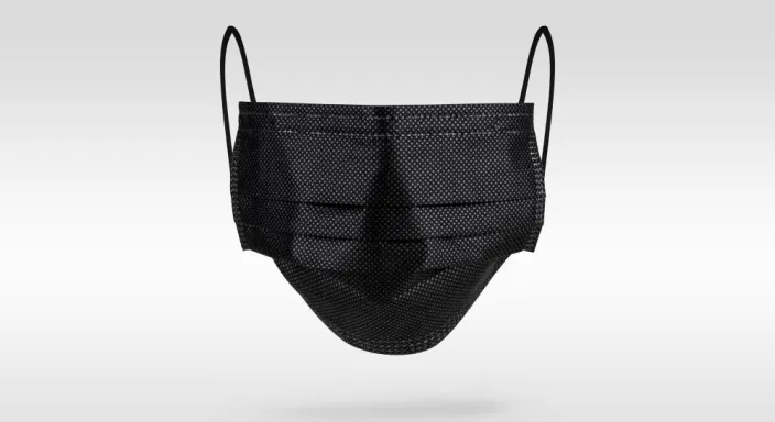 Siyah Cerrahi Maske (50 Adet) - Tarz ve Koruma Bir Arada!