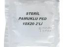 Tules Steril Pamuklu Ped 10x20 2'li Paket