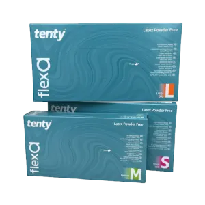 Tenty Lateks Pudrasız Eldiven 100'lük