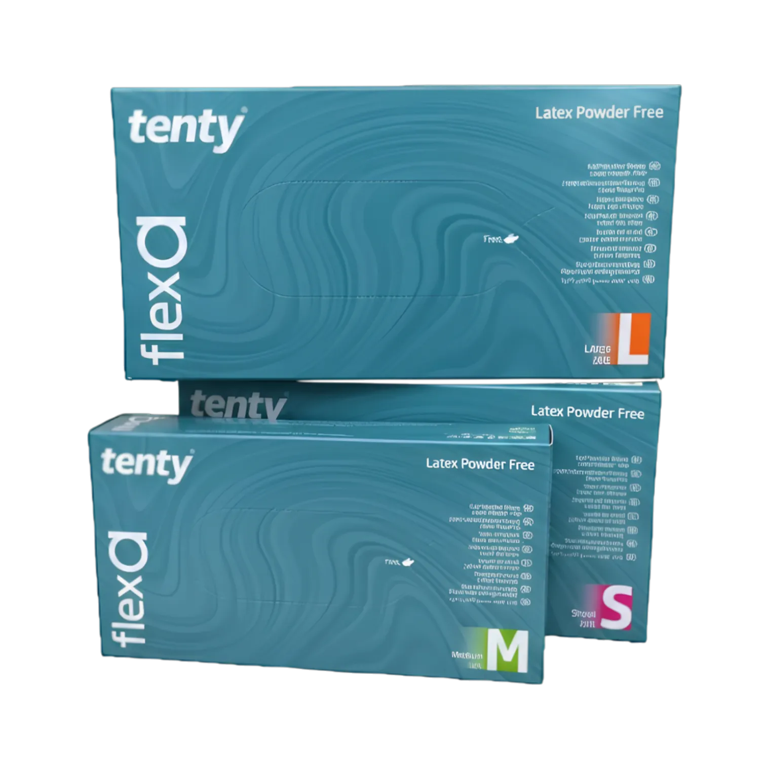 Tenty Lateks Pudrasız Eldiven 100'lük