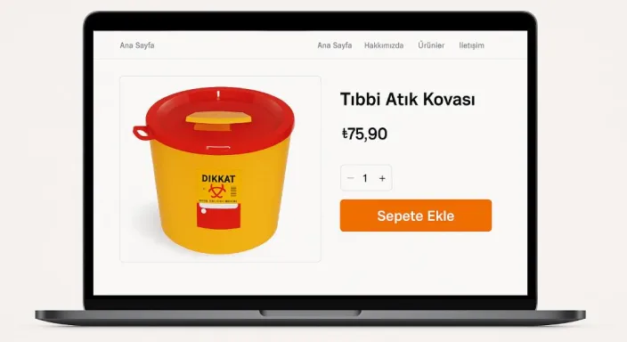 Tıbbi Atık Kutusu Satan Firmalar ve Mağazalar