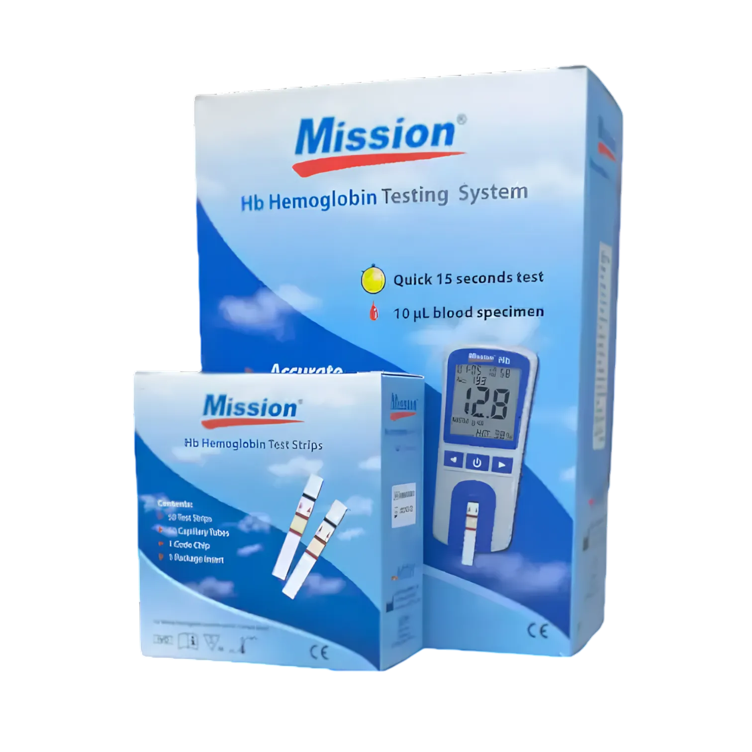 Acon Mission Hemoglobin Ölçüm Cihazı + 4 Kutu Hemoglobin Stribi