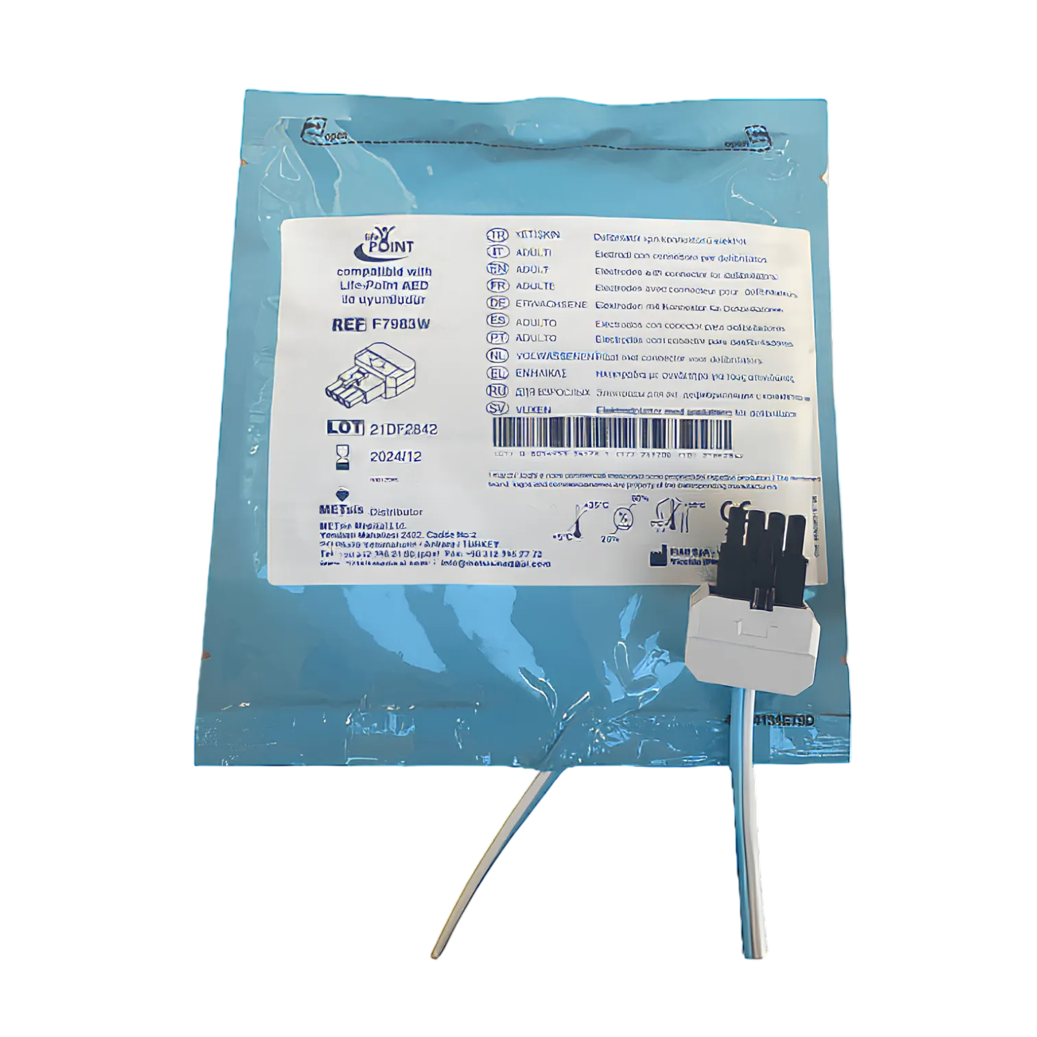 Defibrilatör Lifepoint Pro Aed Yetişkin Ped