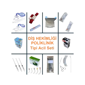 Diş Hekimi Acil Seti Büyük ADSM Seti