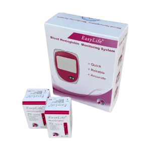 Easylife Hemoglobin Cihazı ve 4 Kutu Strip Easylife Hemoglobin Seti