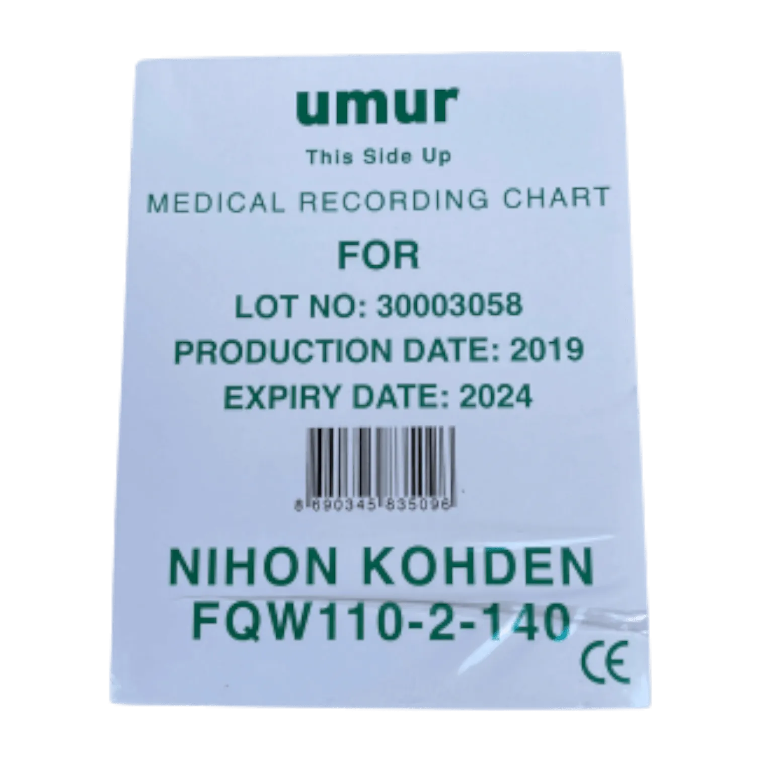 EKG Kağıdı 210 - 3 - 140 Nihon Kohden