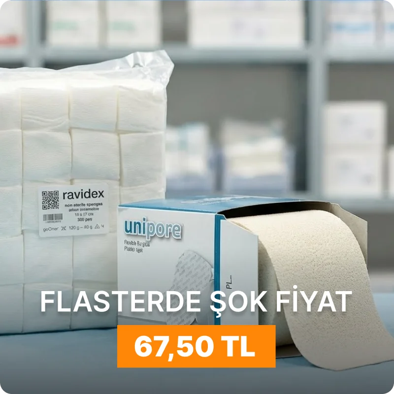 Non Steril Yüksek Emici Spanç Alanlara Flaster 79,90 TL Yerine 67,50 TL!