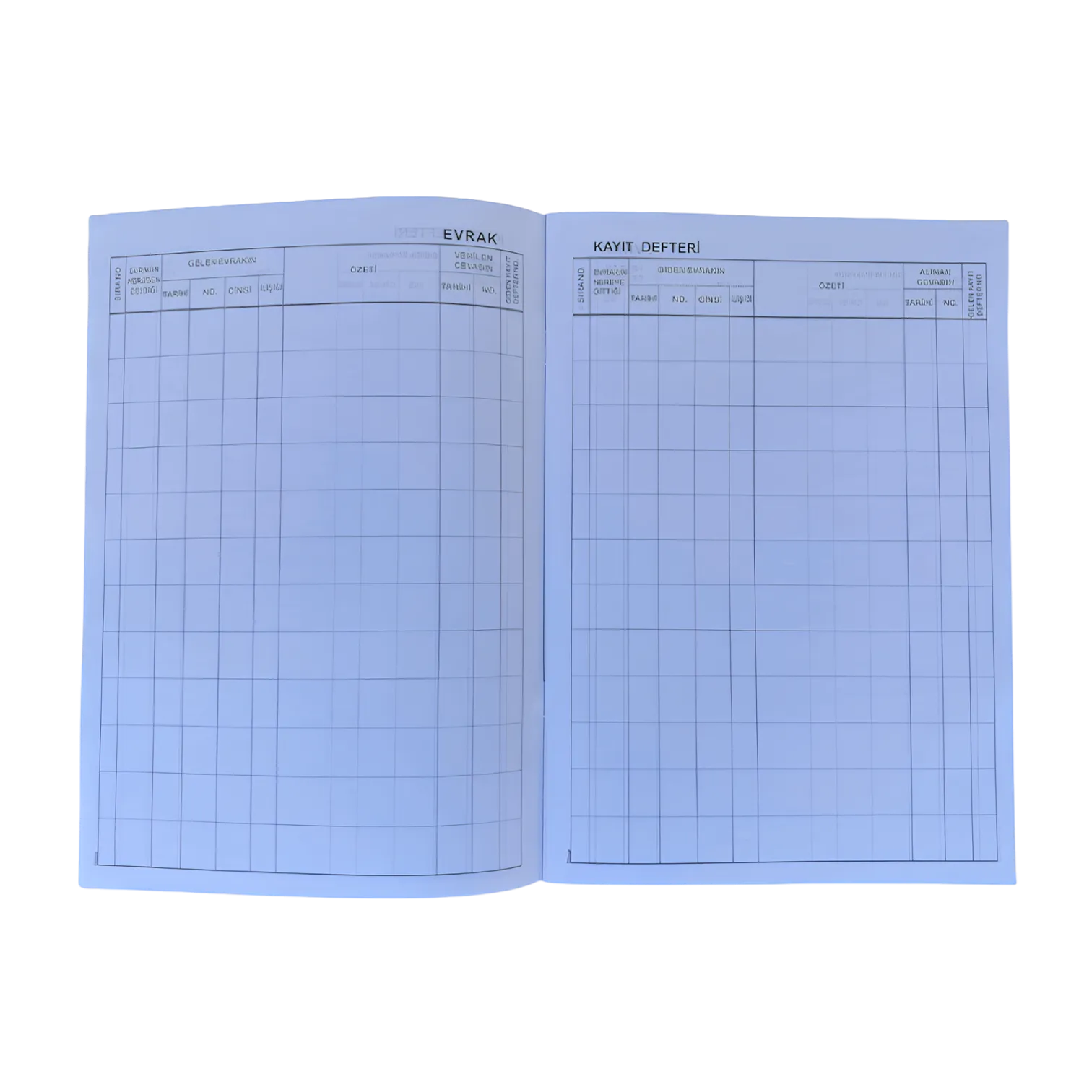 Gelen - Giden Evrak Defteri (80 sayfa)