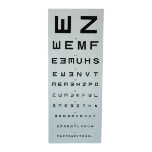 Göz Eşeli - Snellen Eşeli Işıksız