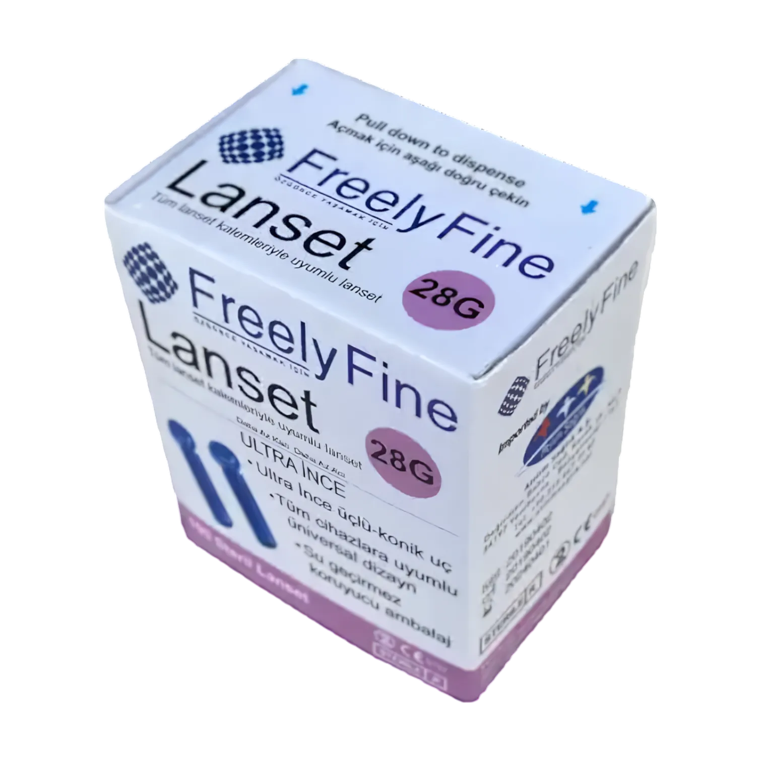 Lanset İnce Tip Steril 100'lük