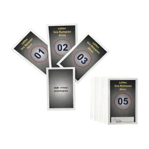 Sıramatik Takip Karton Kartları