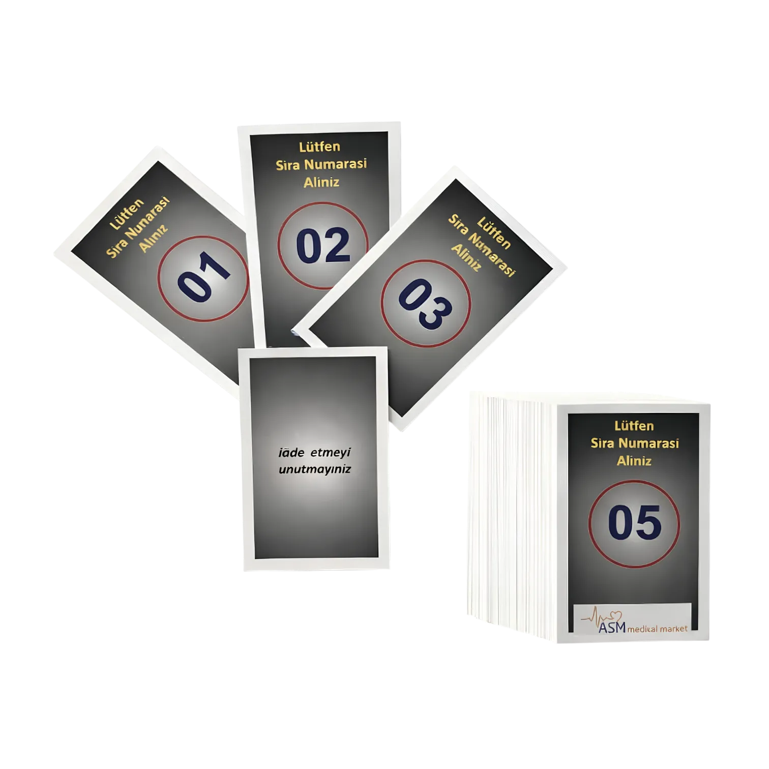 Sıramatik Takip Karton Kartları