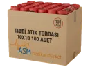 Toptan Tıbbi Atık Torbası 55x65 10 Rulo