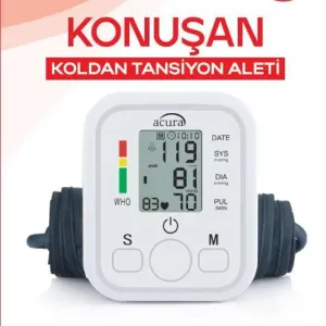 Dijital Tansiyon Aleti Acura (Konuşan)