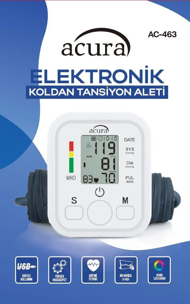 Dijital Tansiyon Aleti Acura